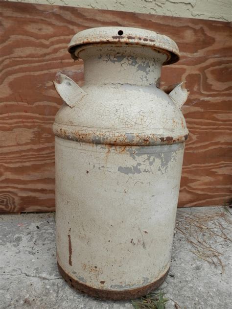 antique metal container for sale 